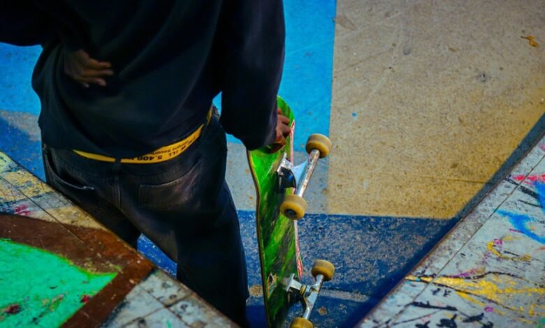 sports meet artistic expression